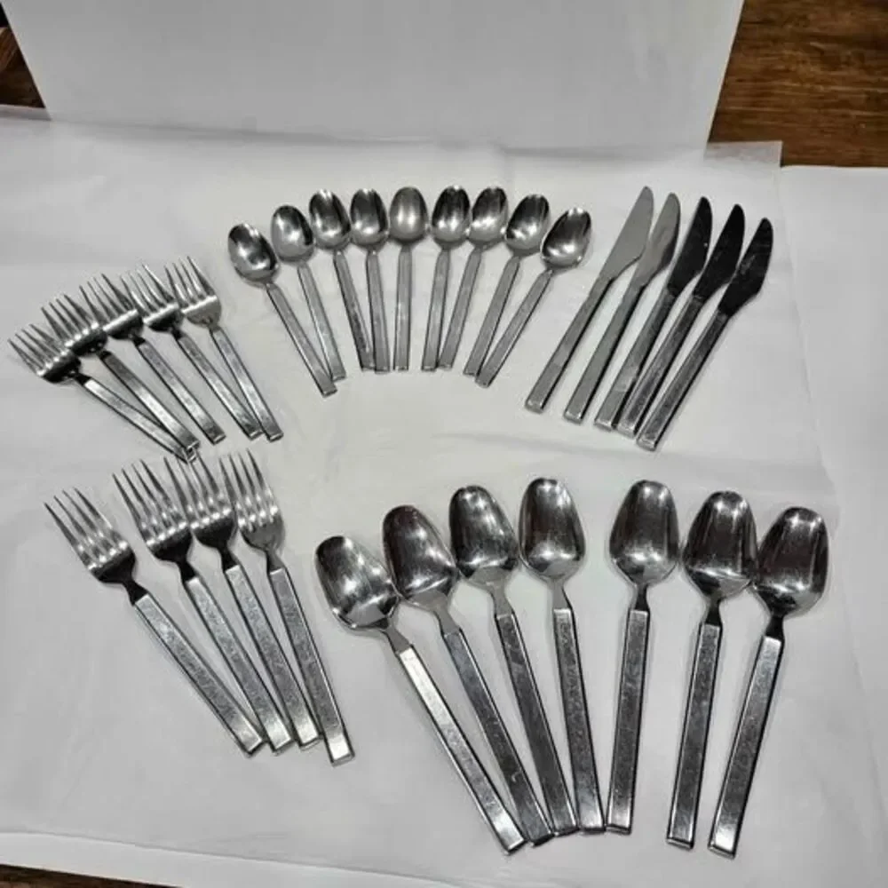 Cutlery Set stainless steel by John Weitz